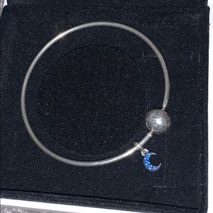 Silver Moon Bracelet